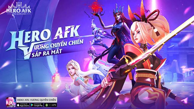 Đã có thể đăng ký sớm Hero AFK: Vương Quyền Chiến – Game Idle đầu tiên do VNG phát hành