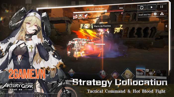 Lăn xả trên chiến trường ngày tận thế trong game Artery Gear: Fusion 4