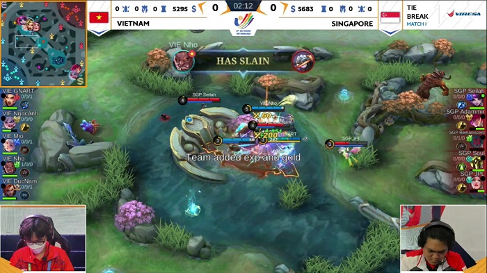 Mobile Legends: Bang Bang VNG Việt Nam chia tay SEA Games 31 2