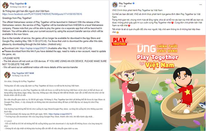VNG sẽ phát hành tựa game mobile Play Together tại Việt Nam