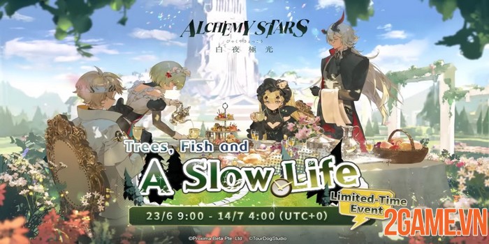 Alchemy Stars game nhập vai Anime ra mắt sự kiện mới mang tên Slow Life 0