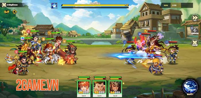 Three Kingdoms: Hero Wars - Sống lại thời hoàng kim của bộ truyện Tam Quốc trên mobile 3