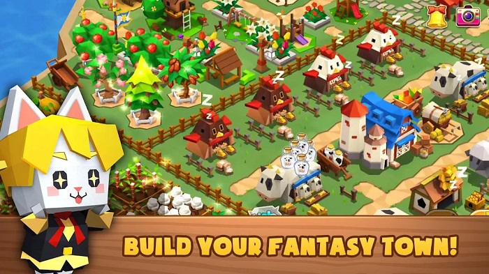 Fantasy Town - Sim nông trại kết hợp nhiều yếu tố gameplay hấp dẫn 0