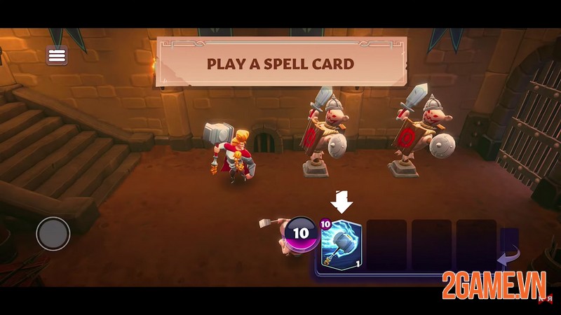 HEROish - Game đi cảnh phong cách thẻ bài độc quyền cho iOS 1