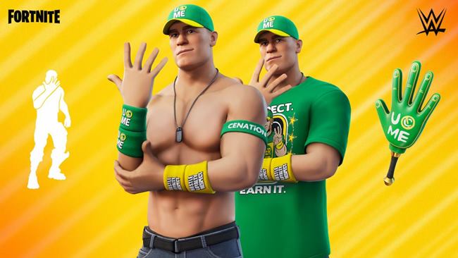 Chiến thần WWE John Cena chính thức tham chiến Fortnite Mobile Chiến thần WWE John Cena chính thức tham chiến Fortnite Mobile