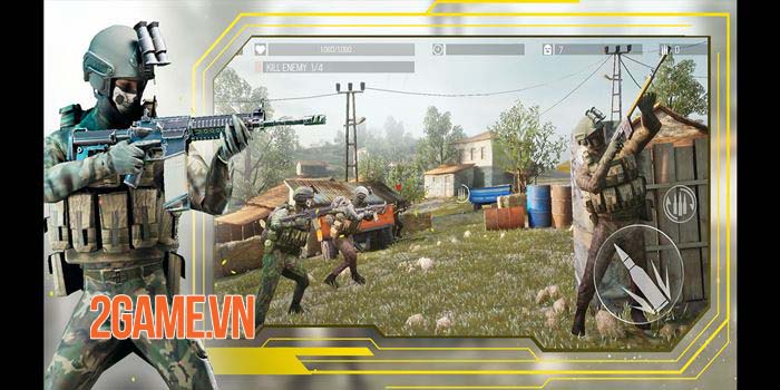 Khám phá Cover Shooter: Free Fire Games - Game bắn súng ngoại tuyến góc nhìn thứ ba chân thực 2