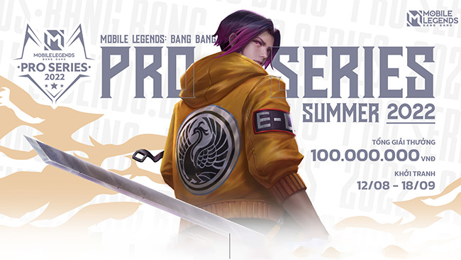 Khởi tranh hệ thống giải Mobile Legends: Bang Bang Pro Series Summer 2022 Khởi tranh hệ thống giải Mobile Legends: Bang Bang Pro Series Summer 2022
