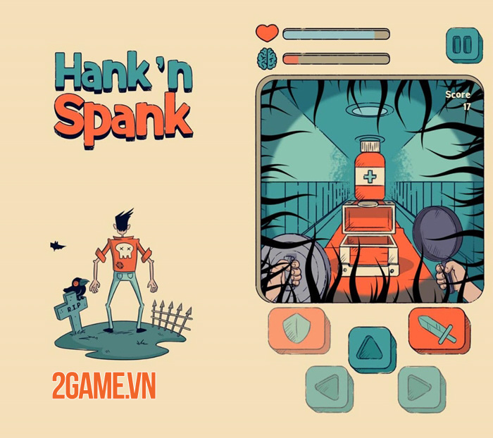 Trải nghiệm tựa game Hank’n Spank giúp bạn cải thiện khả năng phản xạ