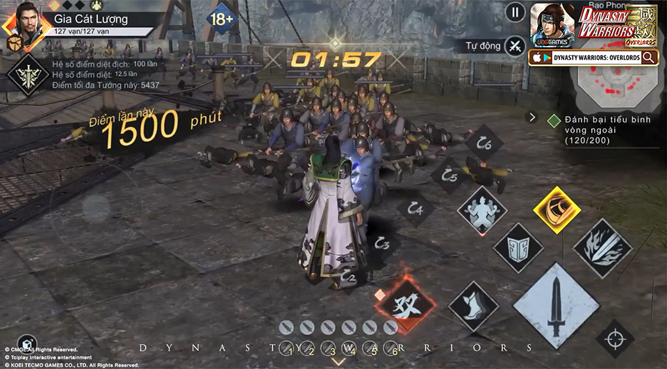 Game thủ Dynasty Warriors: Overlords hào hứng tìm hiểu hệ thống tướng 0
