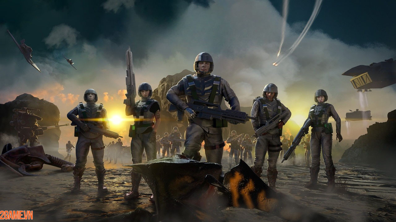 Trò chơi chiến lược thời gian thực lấy bối cảnh vũ trụ trong phim Starship Troopers: Terran Command