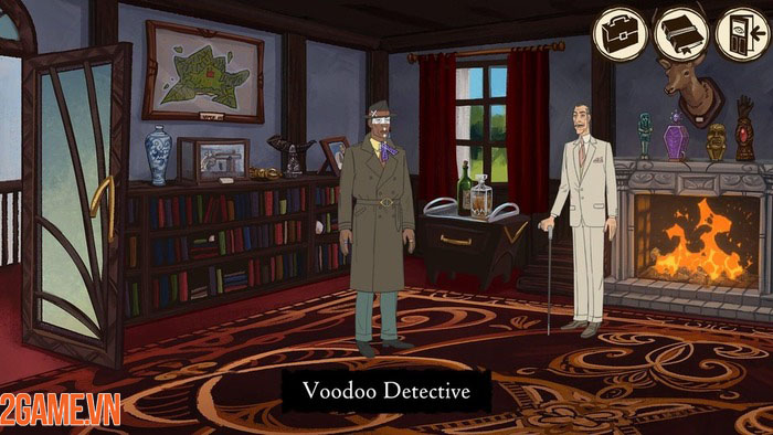 Phiêu lưu cùng Voodoo Detective point-and-click đầy sắc màu