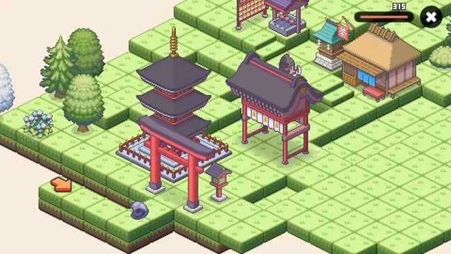 Pixel Shrine JINJA – Xây dựng những ngôi đền cổ của Nhật Bản theo phong cách pixel art