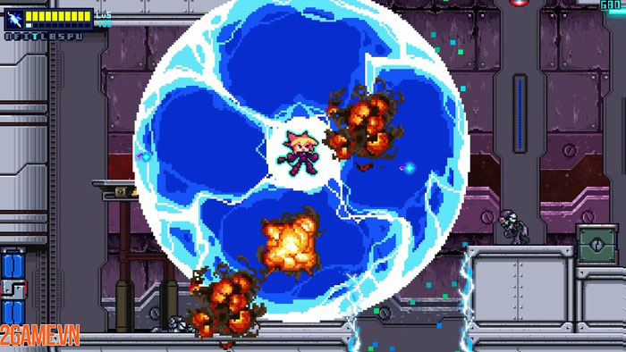 Super Alloy Ranger - Bắn súng 2D lấy cảm hứng từ Mega Man X 2