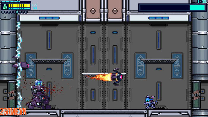 Super Alloy Ranger - Bắn súng 2D lấy cảm hứng từ Mega Man X 7