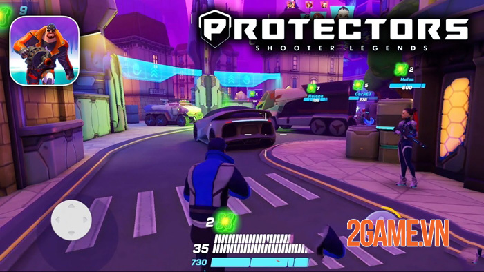 Protectors Shooter Legends – Game bắn súng có lối chơi hấp dẫn song cần cải tiến đồ họa hơn 4