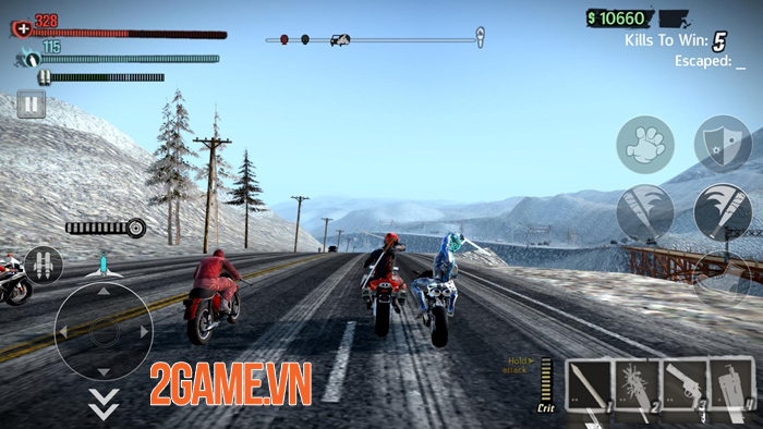 Road Redemption Mobile – Người kế nhiệm hoàn hảo của game đua xe Road Rash huyền thoại