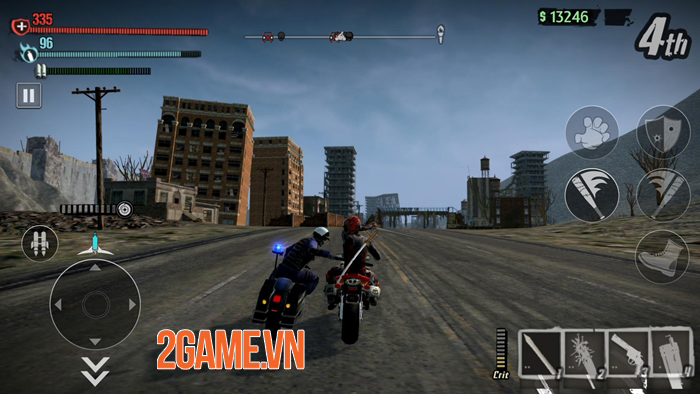 Road Redemption Mobile - Người kế nhiệm hoàn hảo của game đua xe Road Rash huyền thoại 1