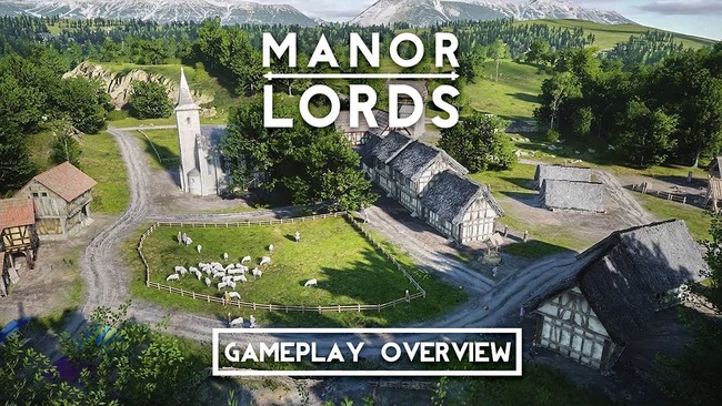 Trở thành lãnh chúa trong Manor Lords phiên bản demo