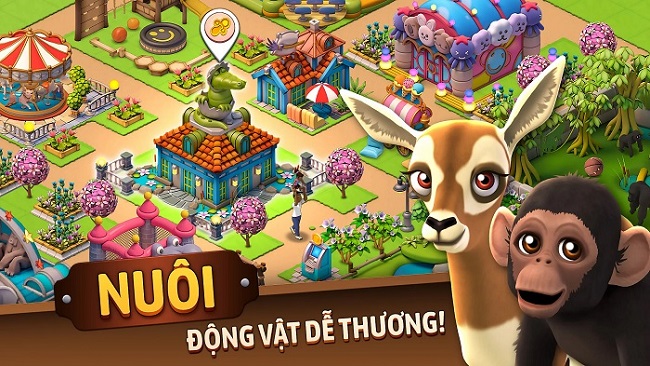 Trải nghiệm Zoo Life: Animal Park Game – Game mô phỏng vườn thú siêu đáng yêu