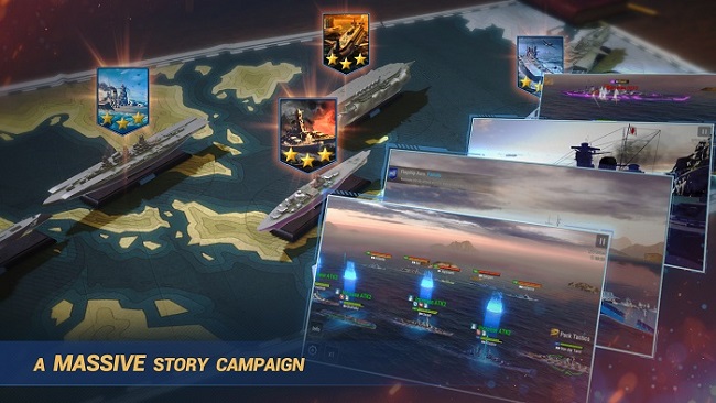 Armada: Warship Legends – Game nhập vai sci-fi phong cách hải quân