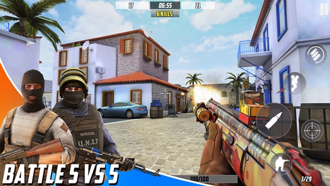 Hazmob FPS: Online PVP Shooter – Game bắn súng chất lượng hoàn mỹ