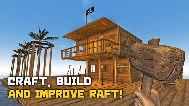 Survival on Raft: Multiplayer – Cuộc phiêu lưu sinh tồn giữa biển khơi