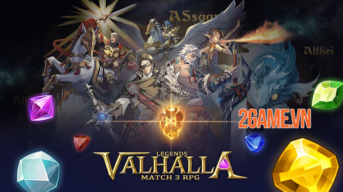 Valhalla Legends: Match 3 RPG - Lối chơi đơn giản, đồ họa xịn sò 0