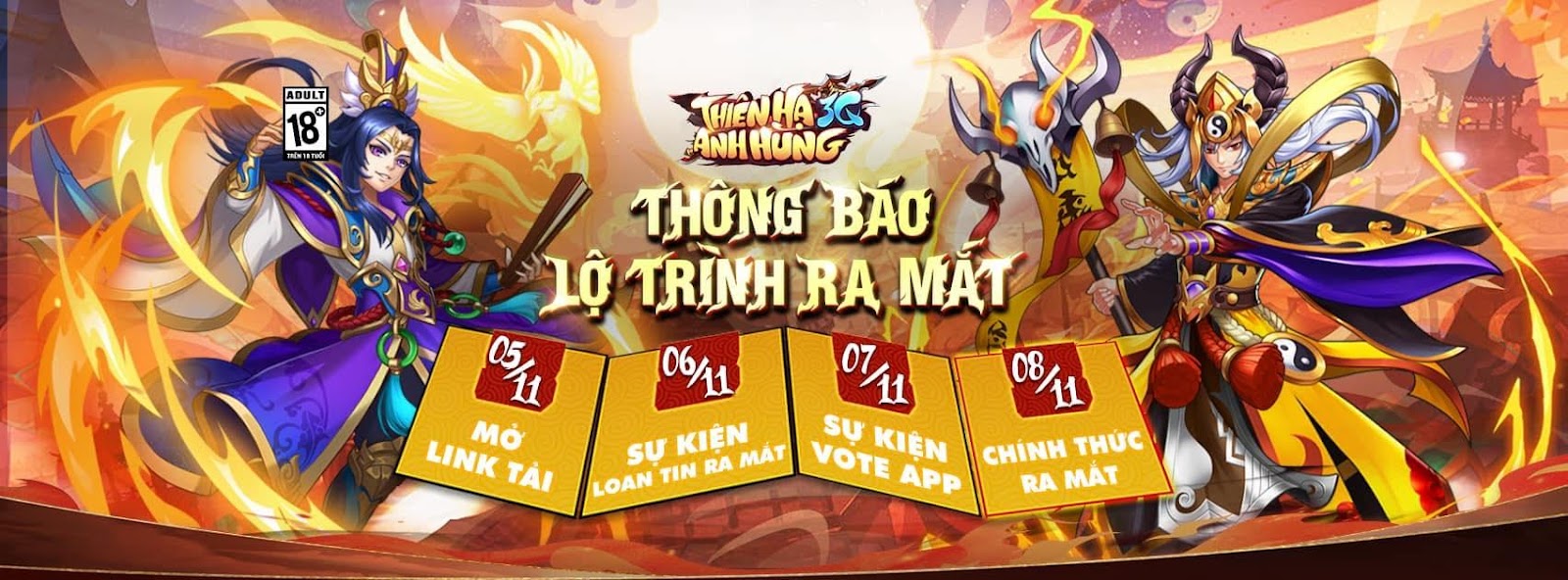 Thiên Hạ Anh Hùng 3Q - Game thẻ tướng 1 chạm hot nhất cuối năm 2022 dành cho người Việt 10