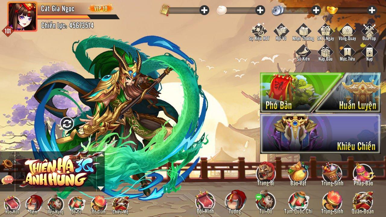 Tải game Thiên Hạ Anh Hùng 3Q mới nhất cho điện thoại Android, iOS ThienHaAnhHung3Q-CD1-2