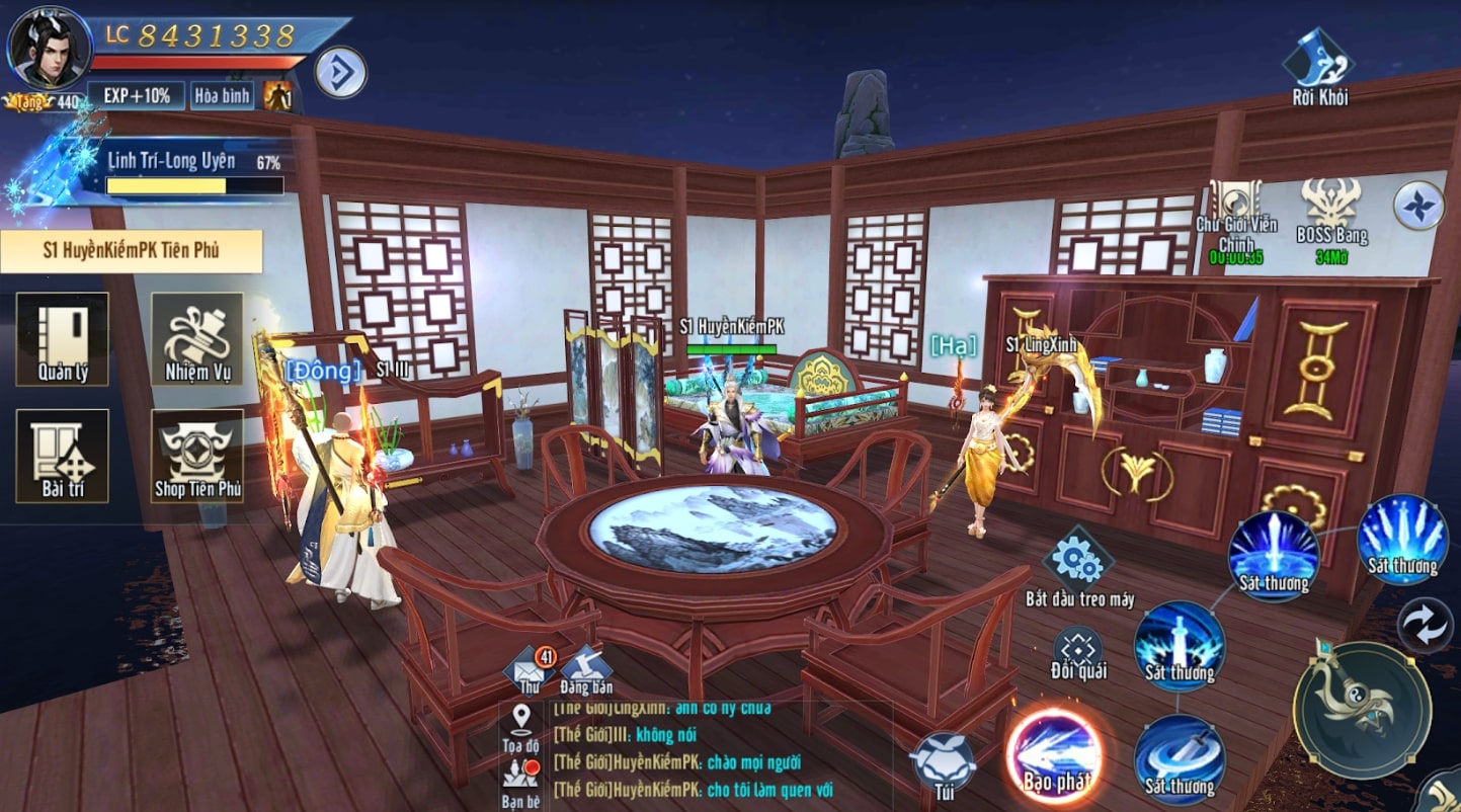 Thiên Kiếm Chi Vân mang đến nhiều trải nghiệm mới lạ - Dòng game nhập vai MMORPG bỗng chốc được 