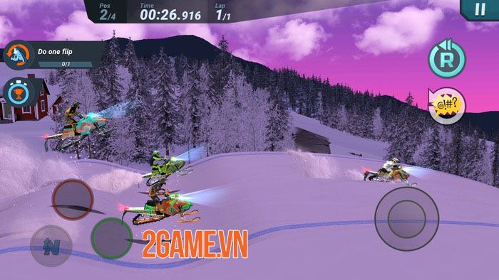 Mad Skills Snocross - Đua xe trượt tuyết đơn giản nhưng cực kỳ cuốn hút 3