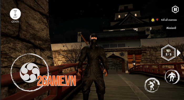 Ninja Assassin Stealth – Hóa thân thành bậc thầy ninja trong thế giới trung cổ Nhật Bản 1
