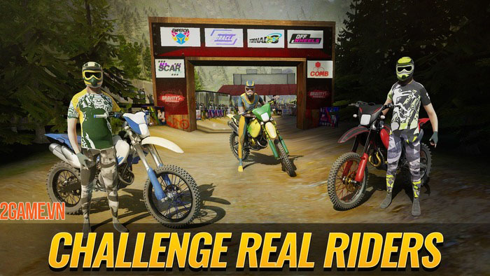 Bike Riders - Tựa game đua xe địa hình đầy thử thách mới lạ 0