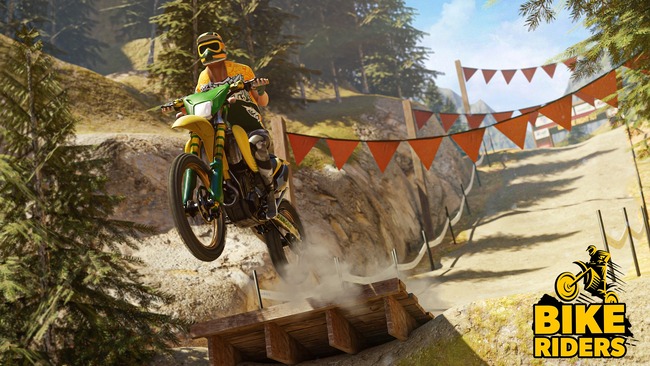 Bike Riders – Tựa game đua xe địa hình đầy thử thách mới lạ