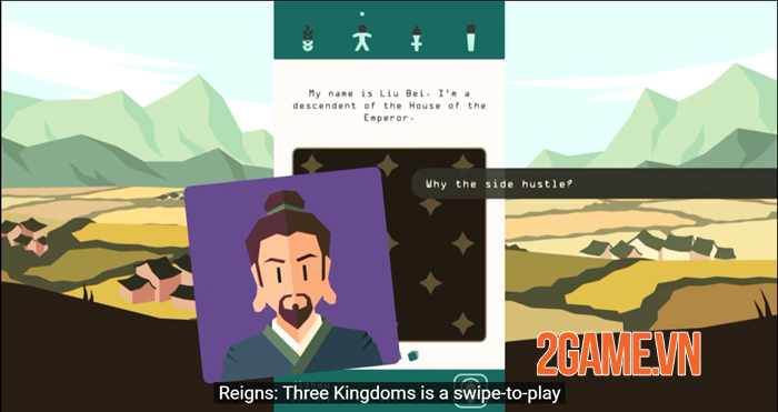 Reigns: Three Kingdoms – Tựa game mới nhất trong series game quản lý vương quốc nổi tiếng