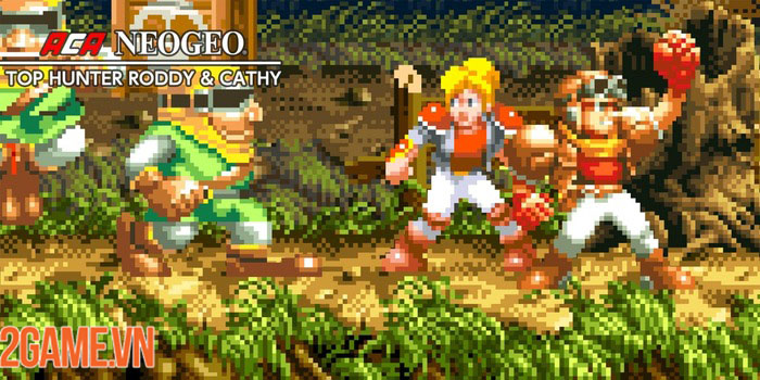 Top Hunter Roddy and Cathy – Tựa game đi cảnh 2D cổ điển của ACE NeoGeo