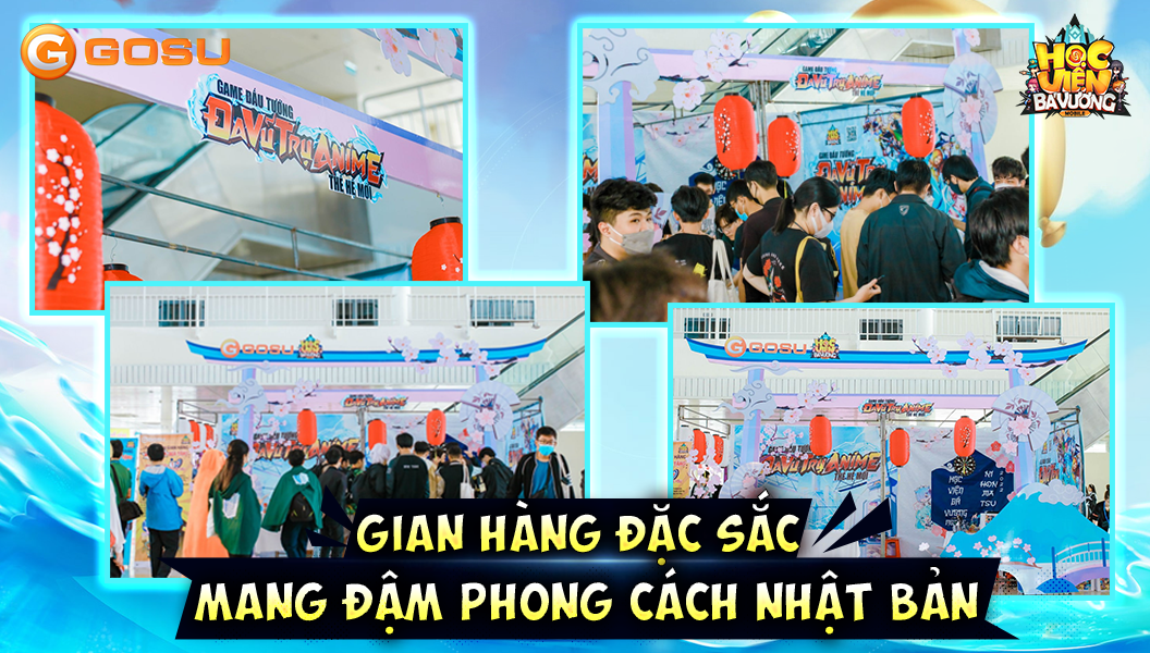 Đồng tổ chức lễ hội văn hóa Việt – Nhật, Học Viện Bá Vương Mobile khẳng định là “bom tấn” không hề giảm nhiệt