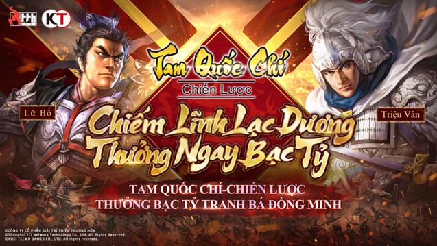 Tam Quốc Chí – Chiến Lược công bố giải đấu với mức tiền thưởng cao nhất lịch sử dòng game chiến lược ở Việt Nam 0