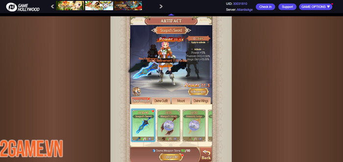 Atlantis Age – Webgame RPG với đồ họa ấn tượng
