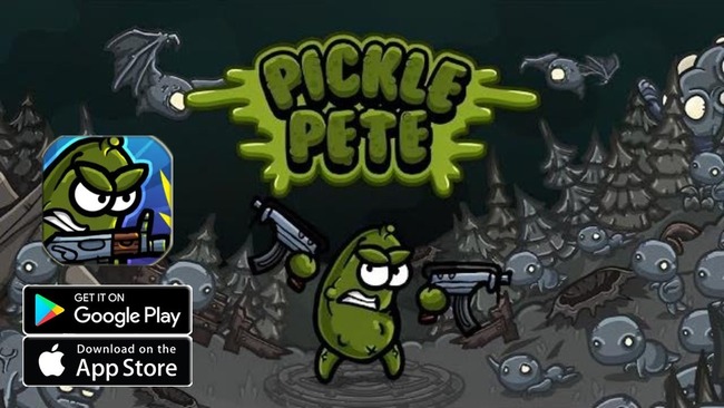 Biến thành dưa muối bảo vệ trái đất khỏi thảm họa trong Pickle Pete