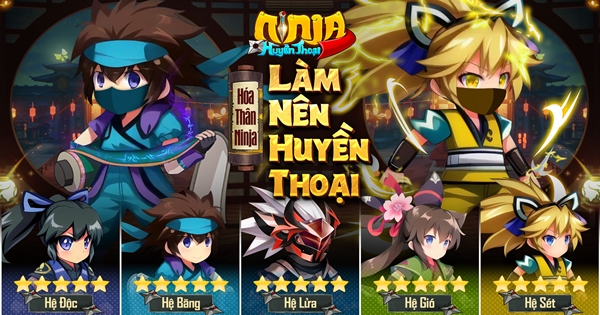 Ninja Huyền Thoại – Game nhập vai “4 không” sẽ ra mắt vào ngày 09/03