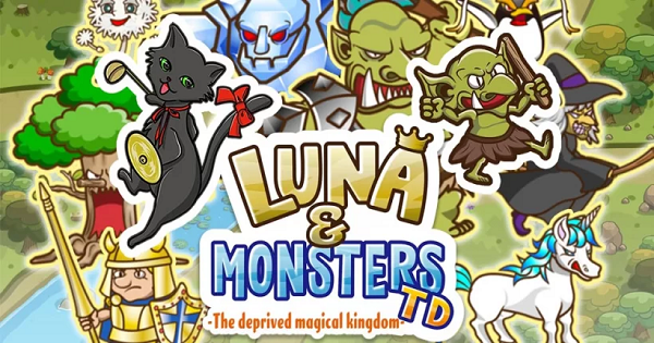 Luna & Monsters Tower Defense – Bảo vệ trang trại dưới sự dẫn dắt của một chú mèo đen