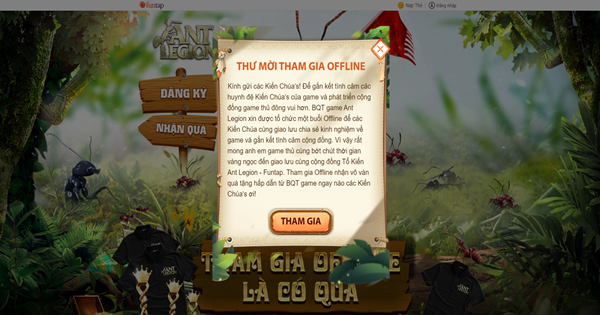 Ant Legion: For The Swarm – Game về Kiến đầu tiên tại Việt Nam tổ chức Big Offline “khủng”