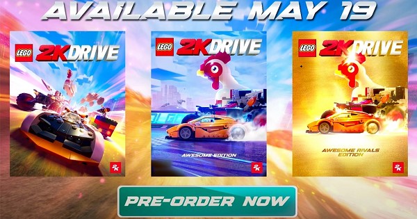 Lego 2K Drive chuẩn bị ra mắt, cho phép người chơi đăng ký trước