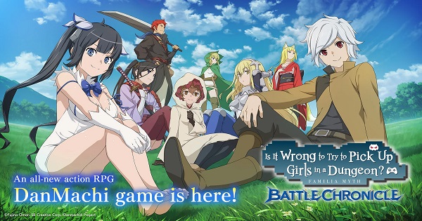 DanMachi Battle Chronicle – Phiên bản mobile mới nhất của bộ anime nổi tiếng sẽ ra mắt cuối năm 2023