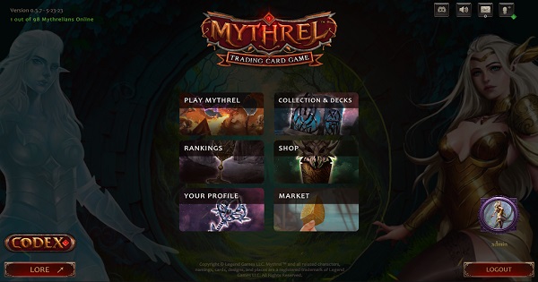 Mythrel – Tựa game thẻ bài bối cảnh vương quốc huyền bí ma thuật
