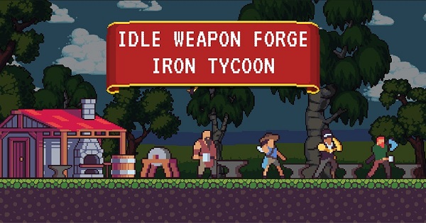 Nhập vai làm thợ rèn cùng Idle Weapon Forge: Iron Tycoon
