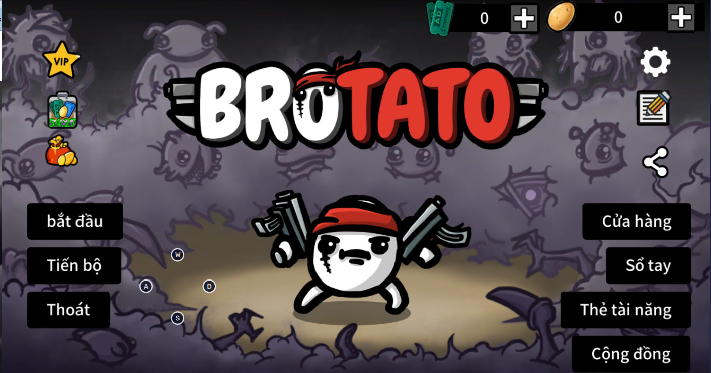 Brotato – Khi củ khoai tây trở thành xạ thủ trong một tựa game sinh tồn