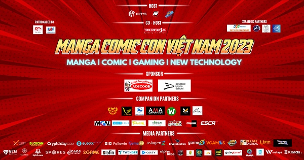 MANGA COMIC CON 2023 – Sự kiện Manga Comic kết hợp công nghệ lớn nhất Việt Nam