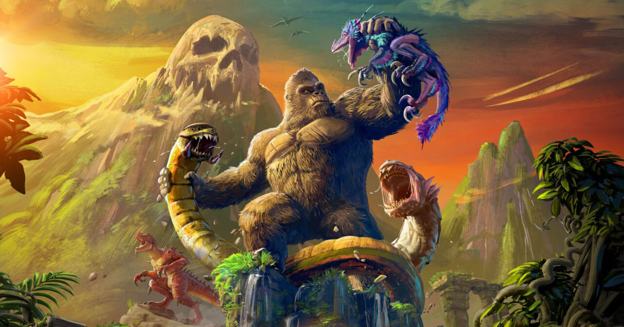 Skull Island: Rise of Kong tung trailer chính thức, cho phép người chơi tự do đi quẩy trên Đảo Đầu Lâu
